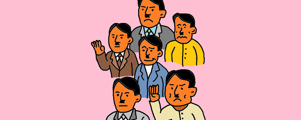 A group of Hitlers