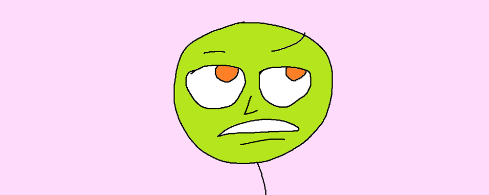 A character rolls their eyes a bit